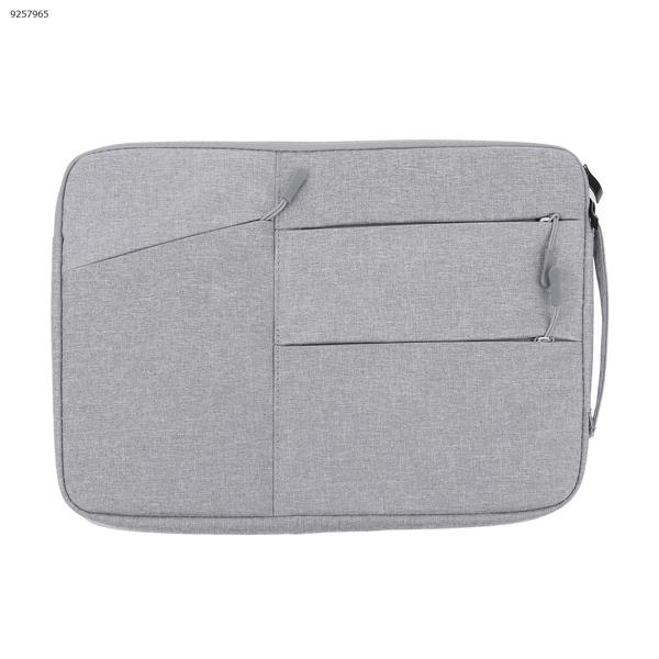 13 INCHES，In the notebook, bold bag Korean version of Apple flat computer bag fashion computer bag,grey Storage bag N/A