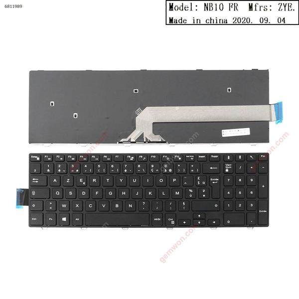 DELL 15-3000 BLACK FRAME BLACK   ，OEM FR N/A Laptop Keyboard (OEM-B)