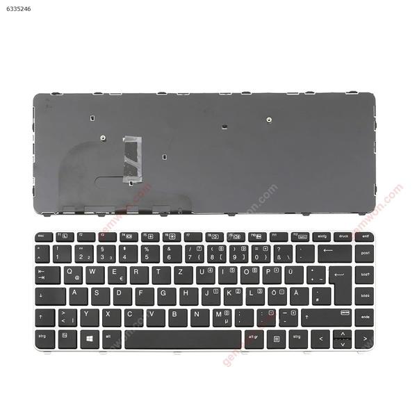 HP EliteBook 840 G3 SILVER FRAME BLACK (without  point, ,Win8)  OEM GR N/ Laptop Keyboard (OEM-B)