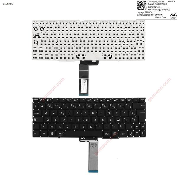 ASUS T101HA    Black   (  Without  Backlit  ,Big Enter  ) FR AEXF1F00010 Laptop Keyboard (OEM-A)
