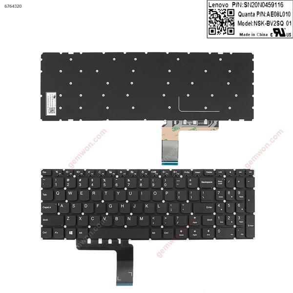 LENOVO Ideapad 310-15 BLACK win8(Without FRAME) US SN20N0459116 Laptop Keyboard (OEM-A)