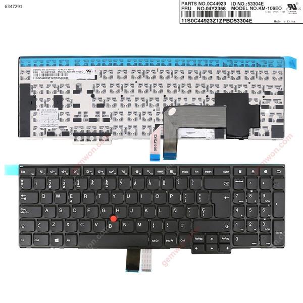 ThinkPad E531 T540 BLACK(With 6 Screws For Win8) SP 0C44923 Laptop Keyboard (OEM-A)