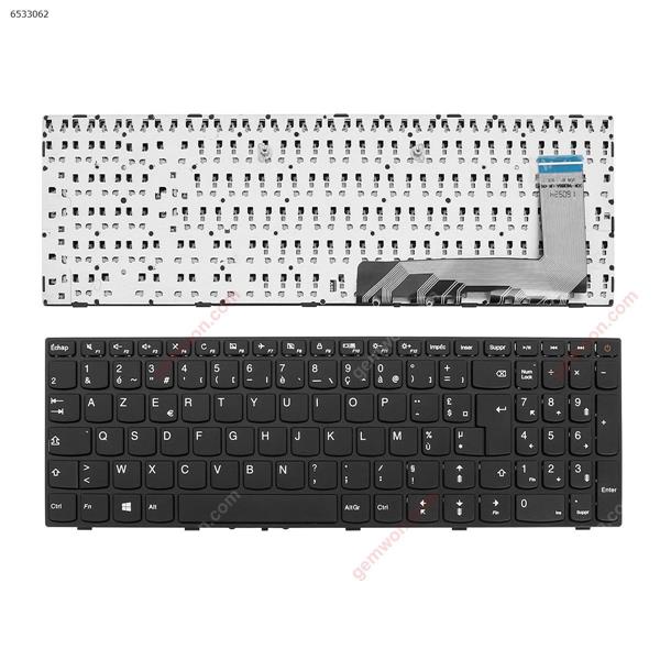 Lenovo IdeaPad 110-15ISK 110-17ACL 110-17IKB 110-17ISK BLACK FRAME BLACK (Without Foil,For Win8) FR 5N20L25874 LCM15L56AF-686 LCM15L5 PK1311W1A29 PK131NT1A30 SOE-NCB1513 002L15156LHG01 Y 3-2 18 Laptop Keyboard (OEM-A)