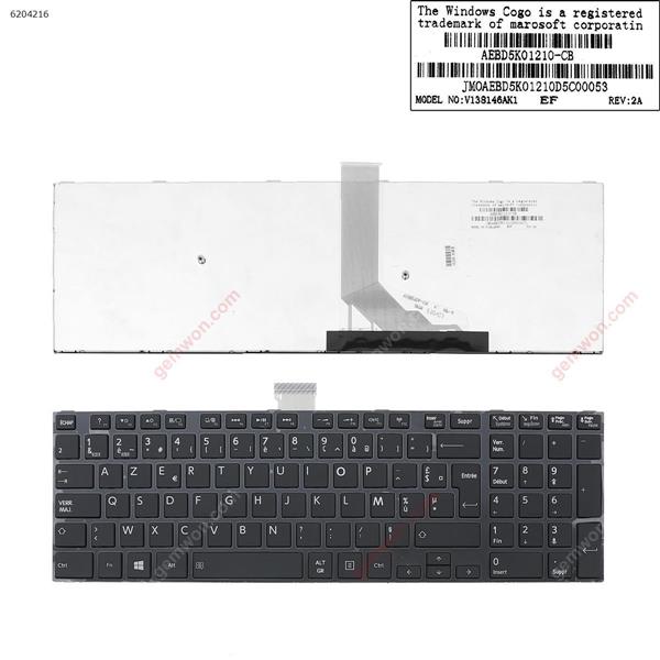 Toshiba Satellite C70-A C70-B C70D-A C70D-B  GLOSSY FRAME BLACK  (Win8) FR V138146AK1 Laptop Keyboard (A+)