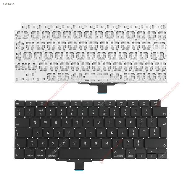 APPLE Macbook Pro A2179 BLACK(without Backlit) UK N/A Laptop Keyboard (OEM-A)