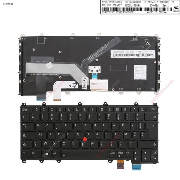 Lenovo ThinkPad Yoga Y370  Black（backlit ,With Point stick，win8） FR 01EN397 Laptop Keyboard (OEM-A)