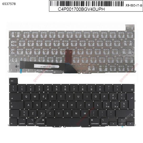 APPLE Macbook Pro A2141 BLACK(without Backlit) IT N/A Laptop Keyboard (OEM-A)
