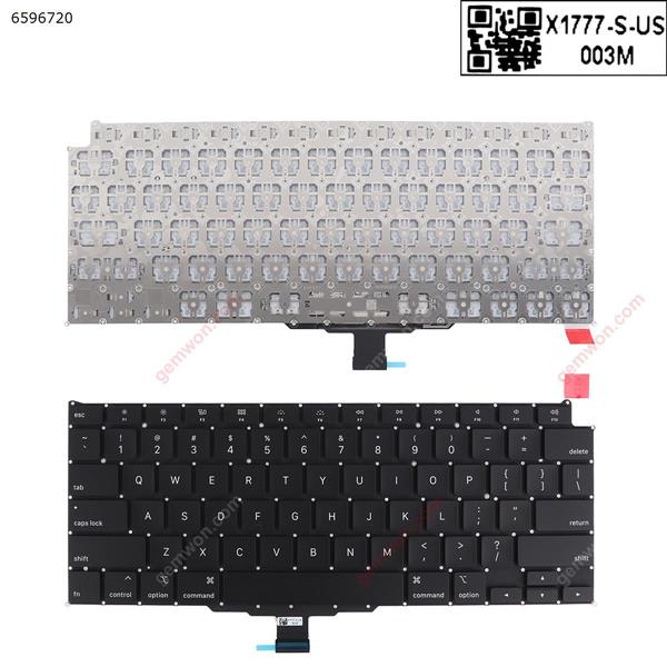 APPLE Macbook Pro A2179 BLACK(without Backlit) US N/A Laptop Keyboard (OEM-A)