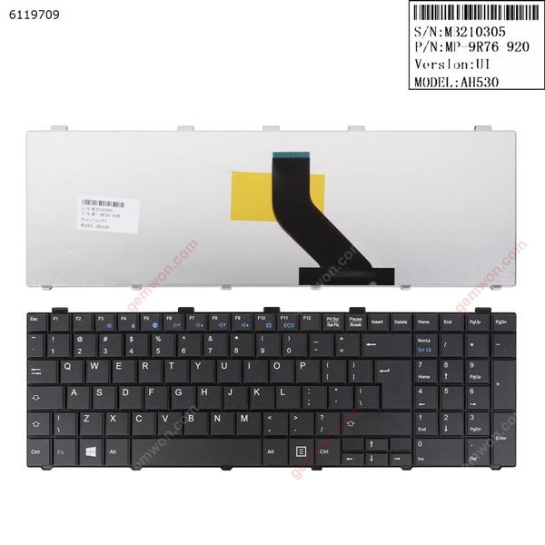 FUJITSU Lifebook A530 AH530 AH531 NH751 BLACK ,Big Enter   OEM US MP-9R76-920        AH530        MB210305 Laptop Keyboard (OEM-B)