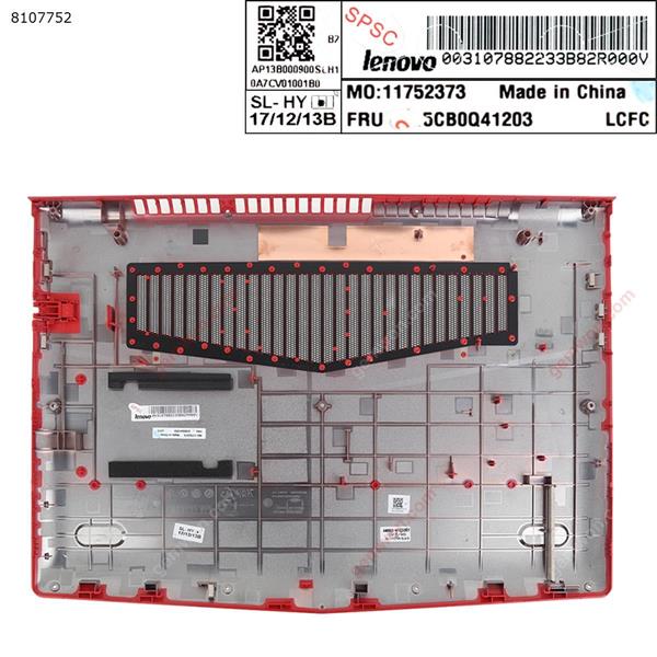 Lenovo Y520 R520 R720 Bottom Base Case Cover ，red Cover N/A