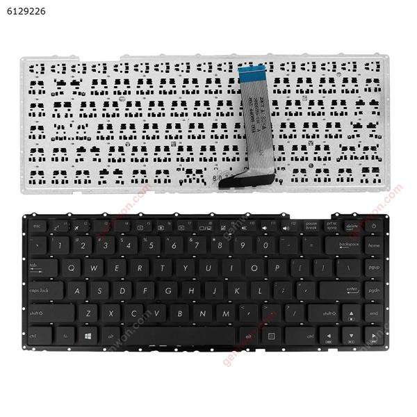 ASUS X442 X442UA X442UR A442 BLACK (Without FRAME) US SN2570                   852-44068 Laptop Keyboard (OEM-B)