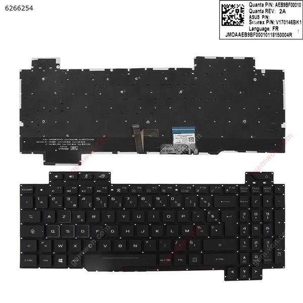 Asus  GL703G GL703GE GL703GM BLACK (Asus G731GT G731GU BLACK (  Full Colorful Backlit ,Without FRAME,WIN8) WIN8)  FR V170146BK1 AEB9BF00010 Laptop Keyboard (OEM-A)