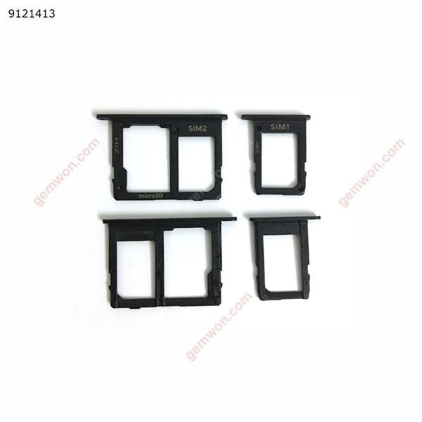 50pcs SIM & SD Card Holder Tray For Samsung Galaxy J5 Prime J7 Prime On5 On7 G6100 G5700 Dual Single Card Holder Slot Adapter  