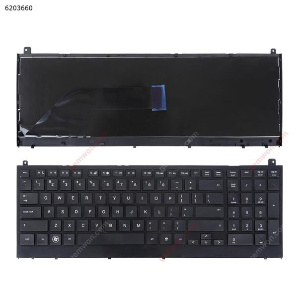 HP PROBOOK 4520S BLACK FRAME BLACK (OEM) US MP-09K13GR-4423 Laptop Keyboard (OEM-B)