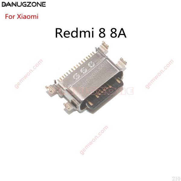 10 unids/lote para Xiaomi Redmi 8 8A, base de carga USB, puerto de carga, Conector de clavija All 