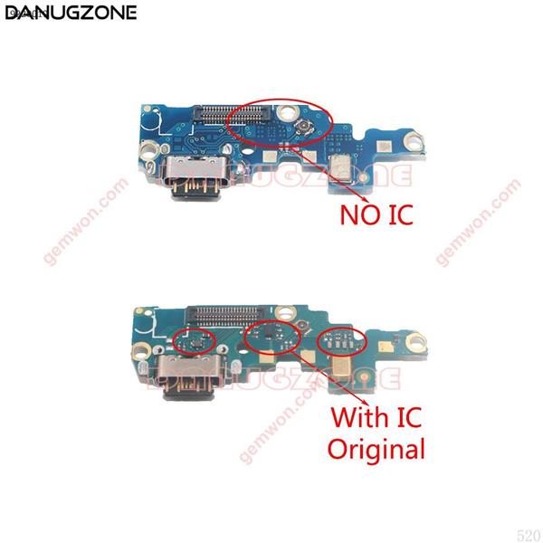 Original para Nokia X6/6,1 Plus 2018 TA-1083/1099/1103/1116/muelle de carga USB puerto hembra Jack conector de carga de Cable Flex All 