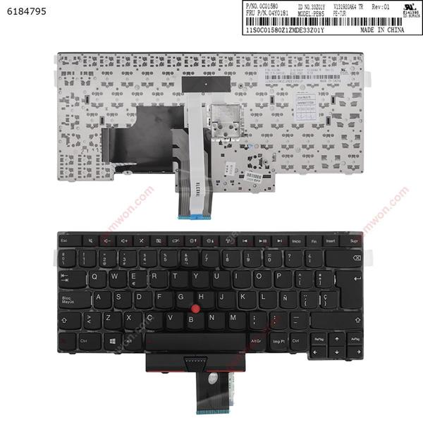 Lenovo  ThinkPad E430 BLACK OEM  WIN8	 SP 0C01580   PE85 Laptop Keyboard (OEM-B)
