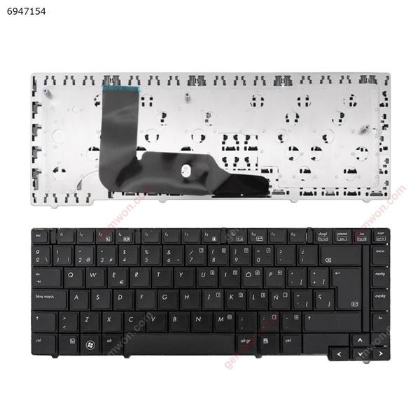 HP EliteBook 8440P 8440W BLACK(Without Point stick,big  Enter) SP NSK-HGMO1 Laptop Keyboard (OEM-B)
