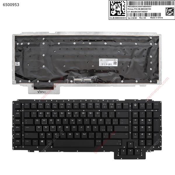 HP 17-AP  BLACK (Without FRAME ） Other Language 2B-BB559H100 BGUBA3AF7AE007 Laptop Keyboard (A+)