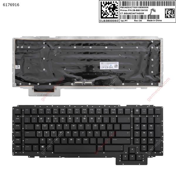 HP 17-AP  BLACK (Without FRAME ） PO 3B-BB515H100 BGUAE3AF7AG00R Laptop Keyboard (Original)