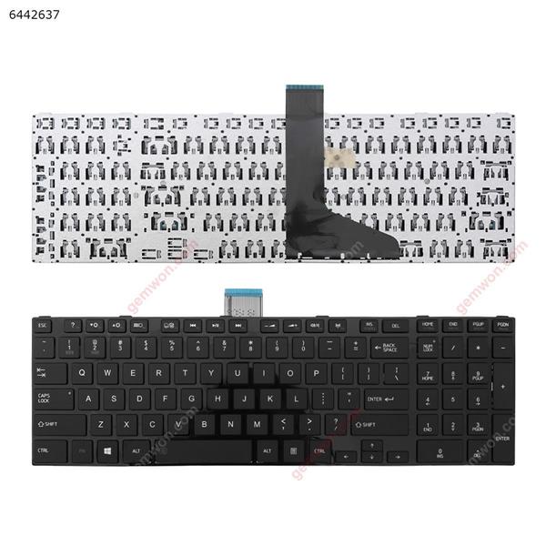 TOSHIBA L850 GLOSSY FRAME BLACk(wihtout  foil ,For Win8)  US K3286           HK360-6 Laptop Keyboard (OEM-B)