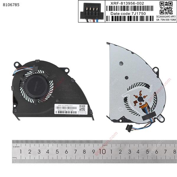 HP Pavilion 14-ce1004tx/1005tx/1006tx For Integrated graphics (High Copy） Laptop Fan N/A