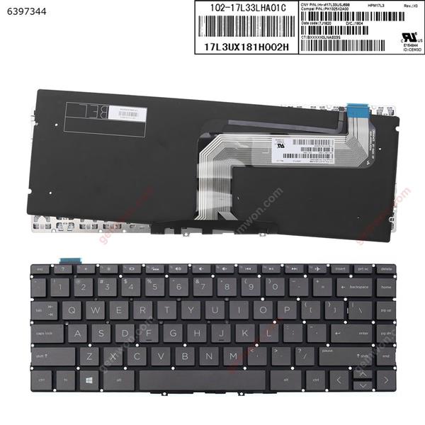 HP  13-ak 13-ak0013dx 13-ak0015nr 13-ak1016nr  BLACK (Backlit,Without FRAME,win8)  US CWN404CS BY-8400 002L16N83LHD04 HPM17L33USJ698 PK1325X2A00 Laptop Keyboard (Original)