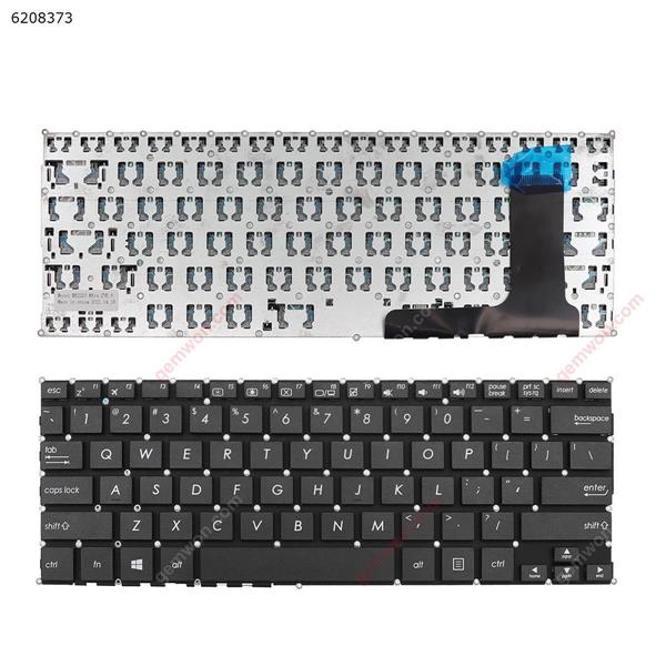 ASUS  x205 x205t x205ta   BLACK  ( without FRAME , win8 ) US NB22Q200E YXK2065 G160728 Laptop Keyboard (OEM-A)