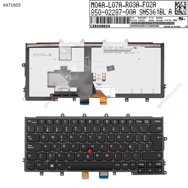 IBM Thinkpad X270 BLACK FRAME BLACK(Backlit ,With Point，Compatible with  X240 X240S X250 X260  For Win8) SP SN20L82661 Laptop Keyboard (OEM-A)