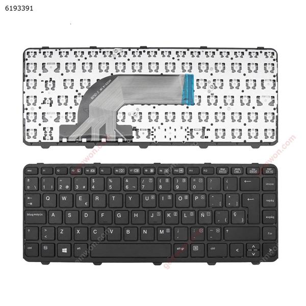 HP PROBOOK 440 G0 440 G1 445 G1 440 G2 445 G2 430 G2 BLACK FRANE BLACK WIN8 OEM SP HC03-A Laptop Keyboard (OEM-B)