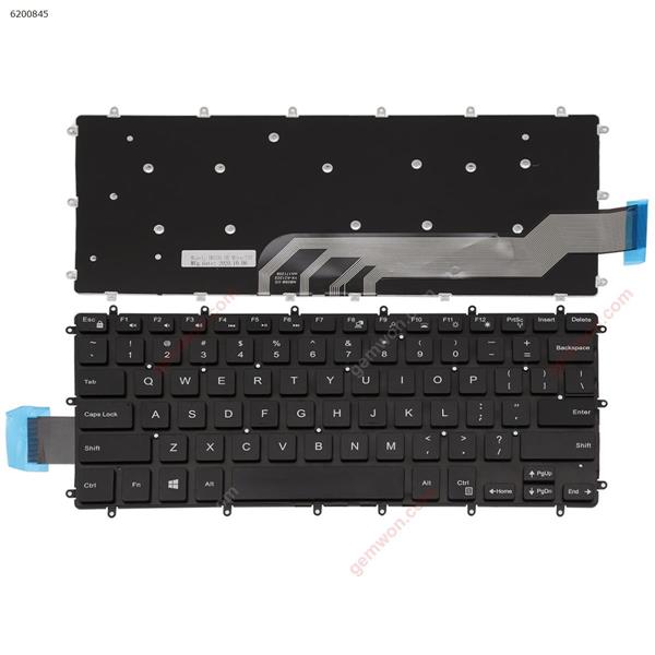 Dell 14 7460  BLACK (Without FRAME ）  win8 US NB09B YX-K2120 MH171209 Laptop Keyboard (OEM-B)