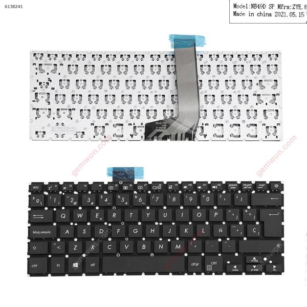 ASUS X405 BLACK Without FRAME (For Win8) SP NB49UK-D      DGYJ    NB49D Laptop Keyboard (OEM-A)
