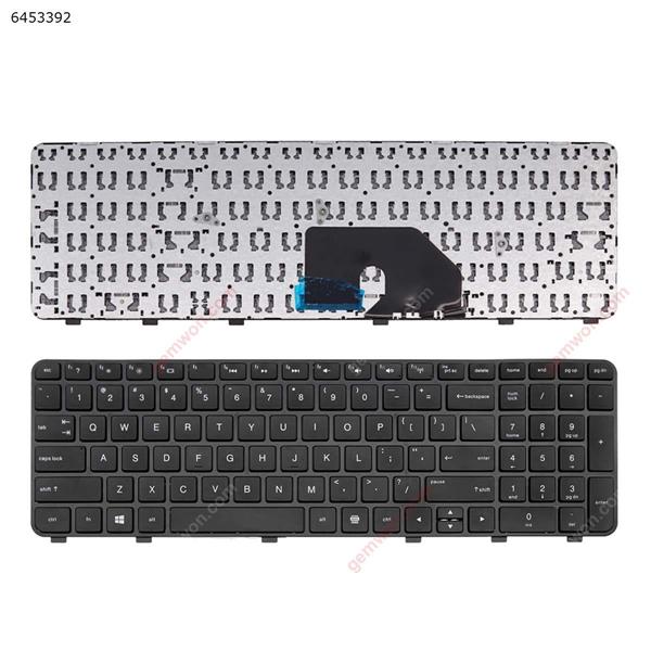 HP DV6-6000 GLOSSY  FRAME BLACK Win8 US N/A Laptop Keyboard (OEM-A)
