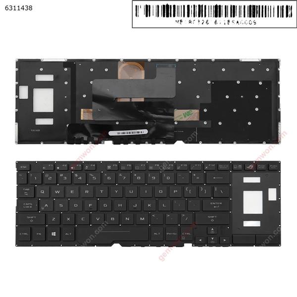 ASUS GX501 BLACK (Without FRAME，Backlit,WIN 8） US V161162ES  E199019 Laptop Keyboard (OEM-B)