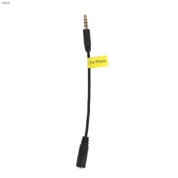 3.5 Audio adapter cable, microphone to mobile phone (customized) Audio & Video Converter N/A