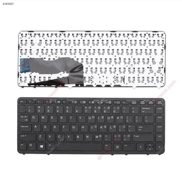 HP EliteBook 840 G1 850 G1 BLACK FRAME BLACK (Without Point stick,OEM) US FA03B Laptop Keyboard (OEM-B)