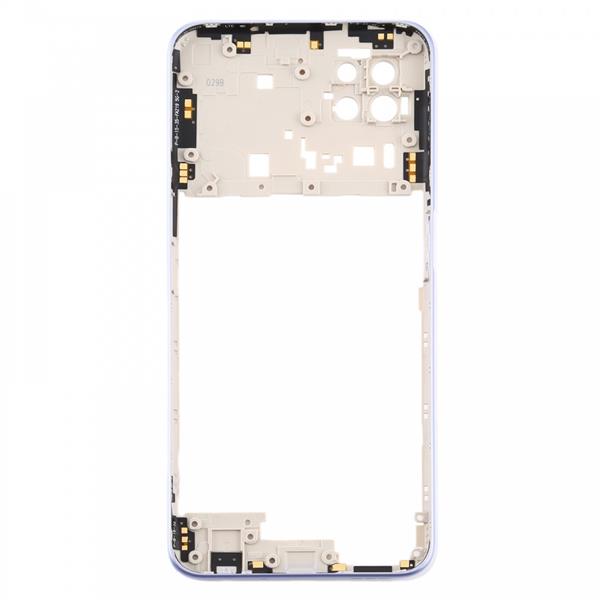 Middle Frame Bezel Plate for OPPO A72 5G PDYM20(Purple) Oppo Replacement Parts OPPO A72 5G