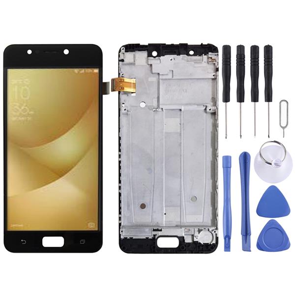 LCD Screen and Digitizer Full Assembly with Frame for Asus Zenfone 4 Max ZC520KL X00HD(Black) Asus Replacement Parts Asus ZenFone 4 Max