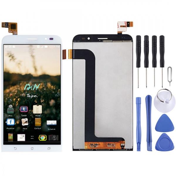 LCD Screen and Digitizer Full Assembly for Asus Zenfone Go 5.5 inch / ZB552KL(White) Asus Replacement Parts Asus Zenfone Go