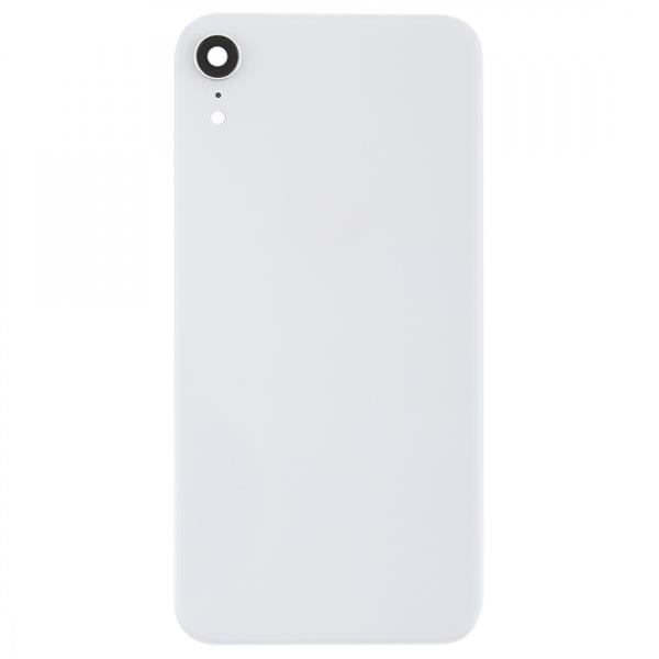 Battery Back Cover with Back Camera Bezel & Lens & Adhesive  for iPhone XR(White) iPhone Replacement Parts Apple iPhone XR