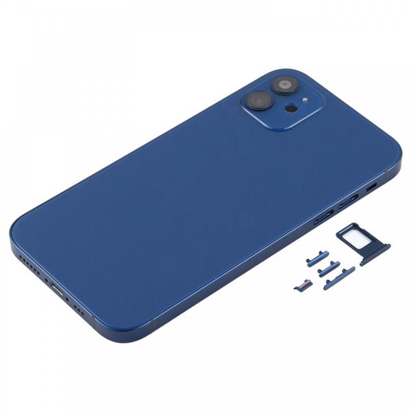 Back Housing Cover with Appearance Imitation of iP12 for iPhone XR(Blue) iPhone Replacement Parts Apple iPhone XR