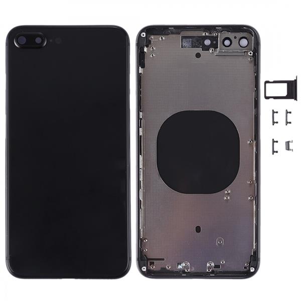 Back Housing Cover for iPhone 8 Plus(Black) iPhone Replacement Parts Apple iPhone 8 Plus