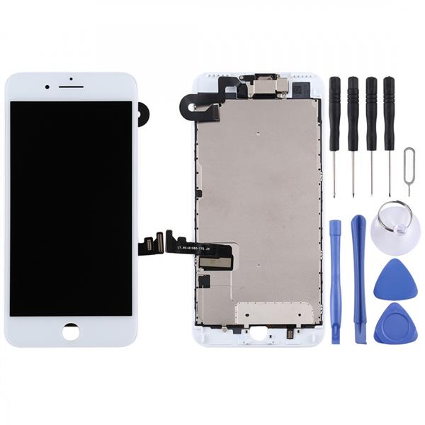 LCD Screen and Digitizer Full Assembly include Front Camera for iPhone 7 Plus (White) iPhone Replacement Parts Apple iPhone 7 Plus
