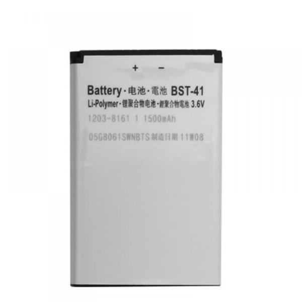 BST-41 Mobile Phone Battery for Sony Ericsson X1 / X2 / X3 / X10 / X10 Mini(White) Sony Replacement Parts Sony Ericsson X1