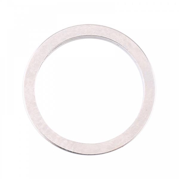 3 PCS Rear Camera Glass Lens Metal Protector Hoop Ring for iPhone 12 Pro Max(Silver) iPhone Replacement Parts Apple iPhone 12 Pro Max