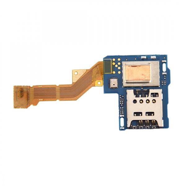 SIM Card Reader Contact Flex Cable Ribbon for Sony Xperia S / LT26 / LT26i Sony Replacement Parts Sony Xperia S