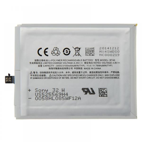 Original 3000mAh Rechargeable Li-Polymer Battery for Meizu MX4 Meizu Replacement Parts Meizu MX4