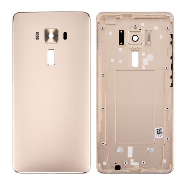 Original Aluminium Alloy Back Battery Cover for Asus Zenfone 3 Deluxe / ZS570KL (Shimmer Gold) Asus Replacement Parts Asus Zenfone 3 Deluxe