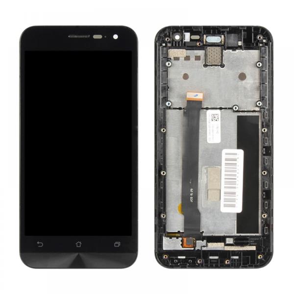 LCD Screen and Digitizer Full Assembly with Frame for Asus Zenfone 2 ZE500CL Z00D(Black) Asus Replacement Parts Asus Zenfone 2