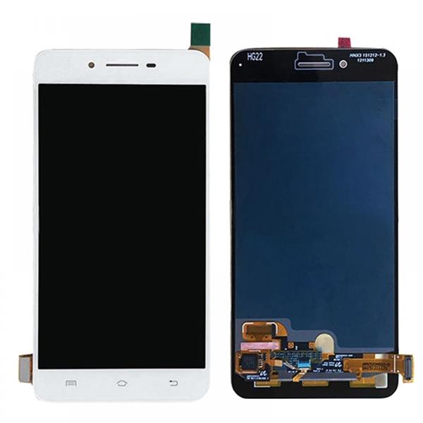 For Vivo X6 LCD Screen and Digitizer Full Assembly(White) Vivo Replacement Parts Vivo X6